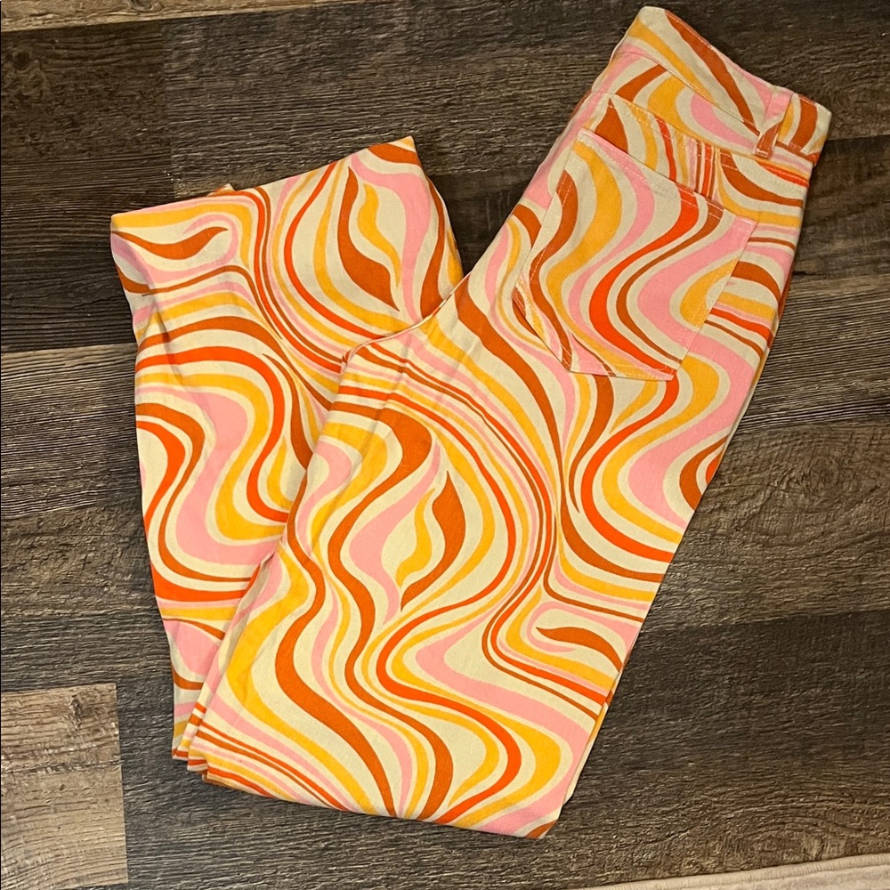 Women’s Colorful Stripped Jeans